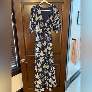 Patterned maxi dress